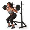 Adjustable Squat Rack - Black - iron