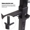 BL-002 Home Indoor Fitness Adjustable Multi-function Barbell Stand Squat Bench Press Trainer - black