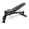 Adjustable Weight Bench with High-Density Foam Backrest;  300 lb. Weight Limit - Black