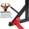 BL-002 Home Indoor Fitness Adjustable Multi-function Barbell Stand Squat Bench Press Trainer - black