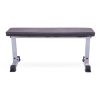 Strength Flat Utility Weight Bench (600 lb Weight Capacity) - Gray