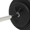 vidaXL Barbell Set 66.1 lb - 91398