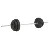 vidaXL Barbell Set 66.1 lb - 91398